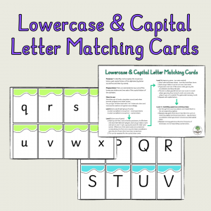 Matching Lowercase & Capital Letters